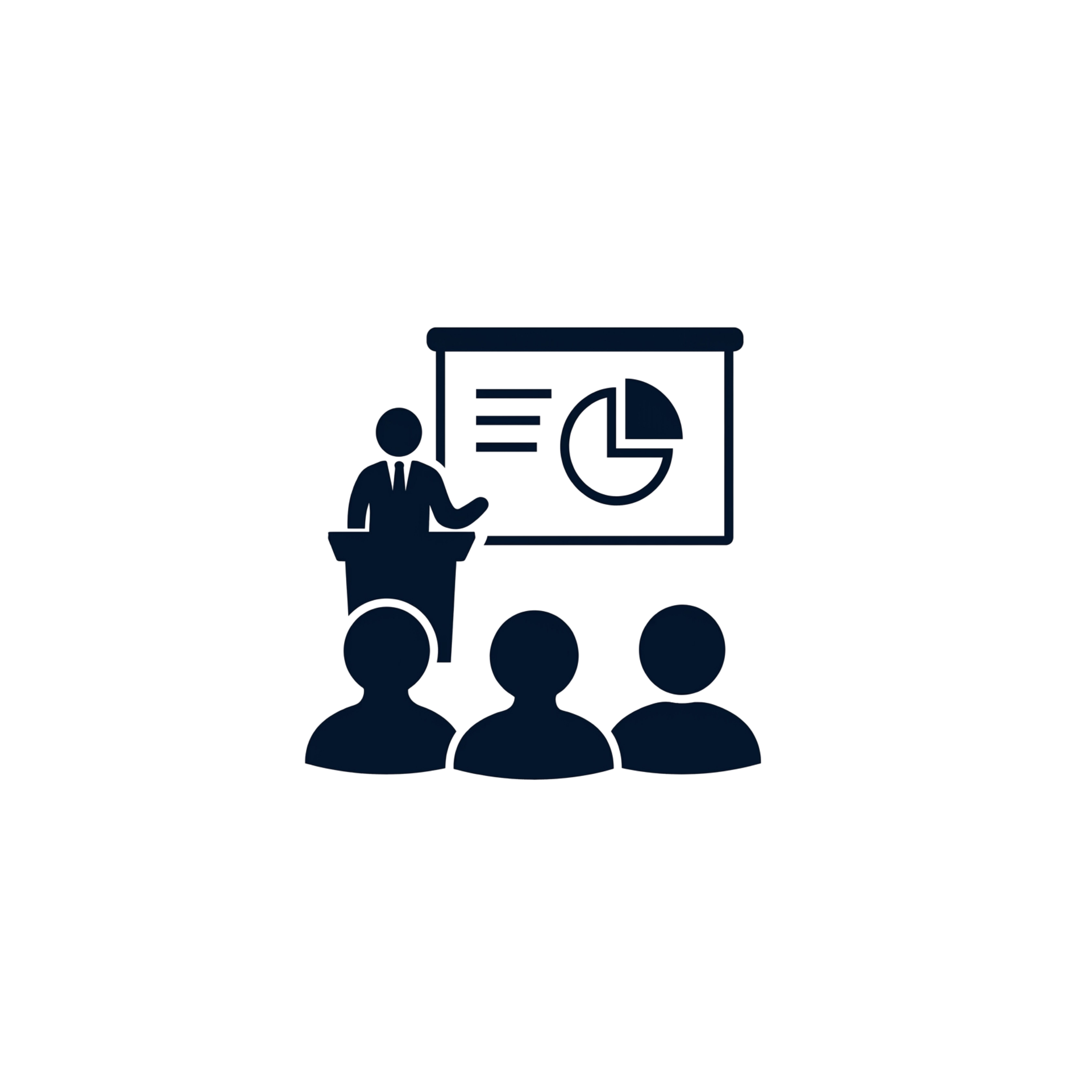 Conferences and training icon